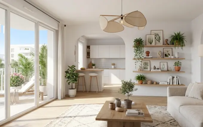 Programme immobilier neuf Castelnau-le-Lez ZAC Eureka, proche parc et tram bus à Castelnau-le-Lez