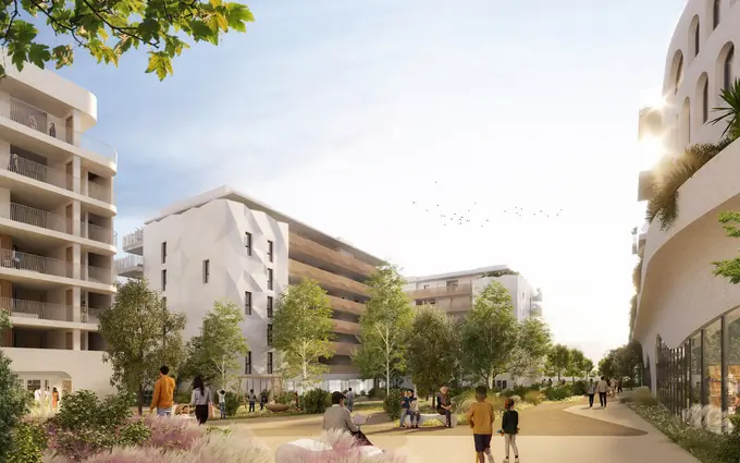 Programme immobilier neuf Castelnau-le-Lez ZAC Eureka, proche parc et tram bus à Castelnau-le-Lez