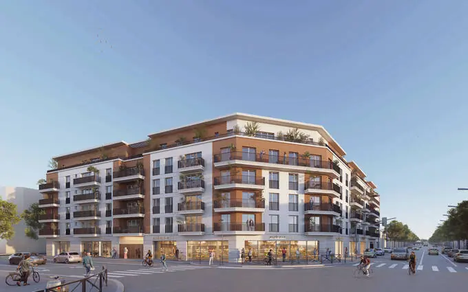 Programme immobilier neuf Drancy à 8 min à vélo de la gare rer b à Drancy
