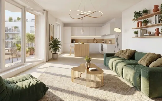 Programme immobilier neuf Drancy à 8 min à vélo de la gare RER B à Drancy