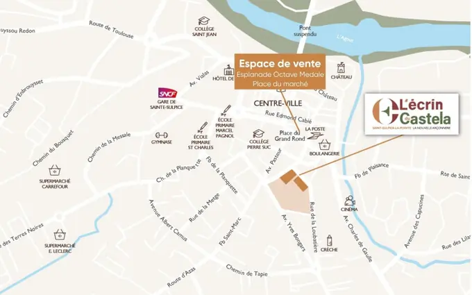 Programme immobilier neuf L'écrin du castela - la nouvelle arçonnerie à Saint-Sulpice-la-Pointe