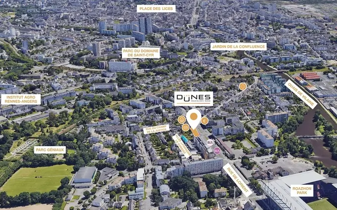 Programme immobilier neuf Les dunes à Rennes