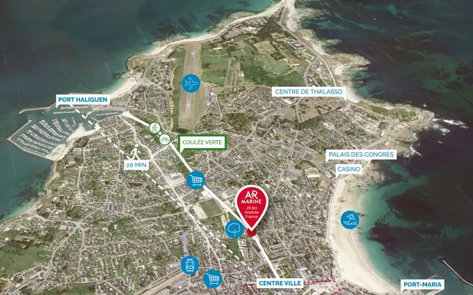 Programme immobilier neuf Ar marine à Quiberon