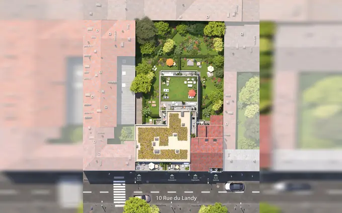 Programme immobilier neuf Jardins du landy à Aubervilliers