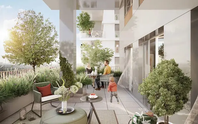 Programme immobilier neuf Les lumieres pleyel "hydra" à Saint-Denis