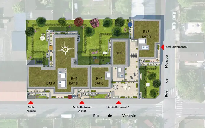 Programme immobilier neuf Les terrasses d'aliona à Bobigny