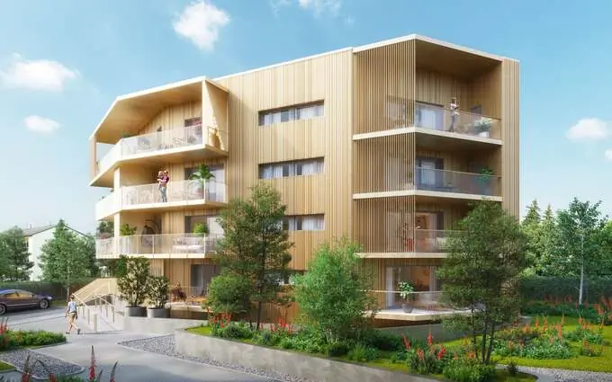 Programme immobilier neuf Gières à 5 min à pied du tramway b gières - gare universités à Gières