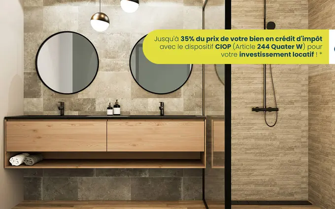 Programme immobilier neuf Saint-denis au coeur du quartier carré d'or proche centre