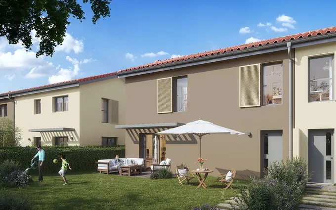 Programme immobilier neuf Vaulx-en-velin quartier pavillonnaire du village-nord à Vaulx-en-Velin