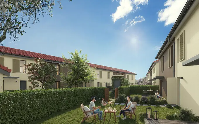 Programme immobilier neuf Vaulx-en-velin quartier pavillonnaire du village-nord à Vaulx-en-Velin