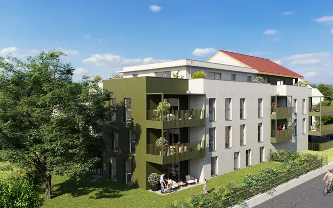 Programme immobilier neuf Vétraz-monthoux à 10 min d'annemasse à Vétraz-Monthoux