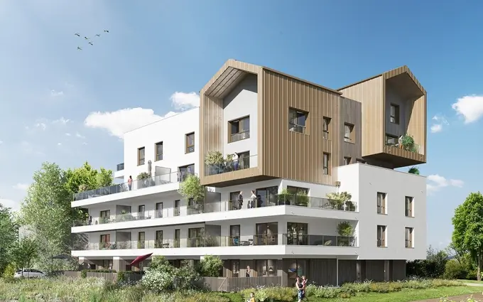 Programme immobilier neuf Cesson-sévigné quartier via silva à 15 min de rennes à Cesson-Sévigné