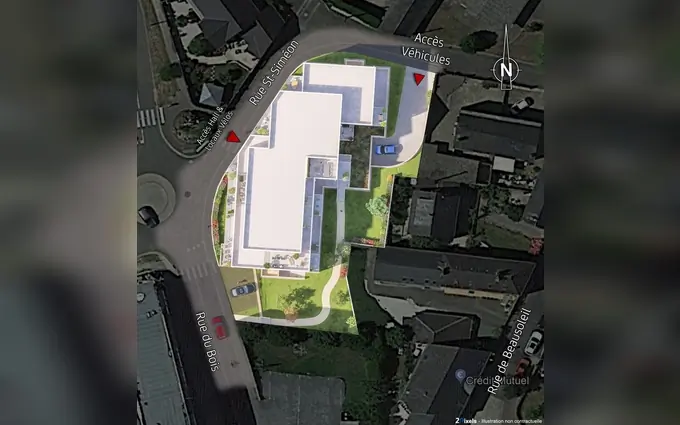 Programme immobilier neuf Coeur simeon - psla - t3 à L'Huisserie