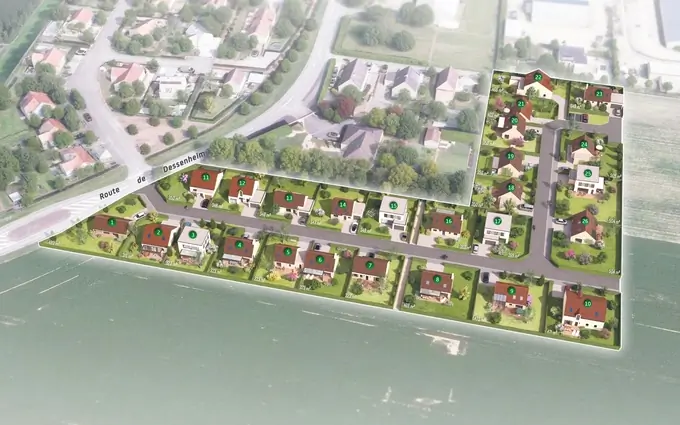 Programme immobilier neuf Le domaine du chateau à Weckolsheim