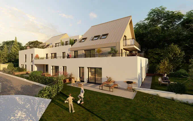Programme immobilier neuf Oberhoffen-sur-Moder à 10 min de route d'Haguenau à Oberhoffen-sur-Moder