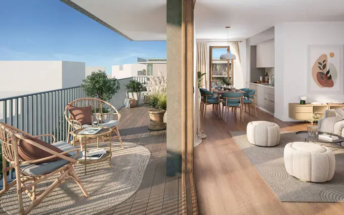 Programme immobilier neuf Aubervilliers quartier fort d'aubervilliers proche métro à Aubervilliers