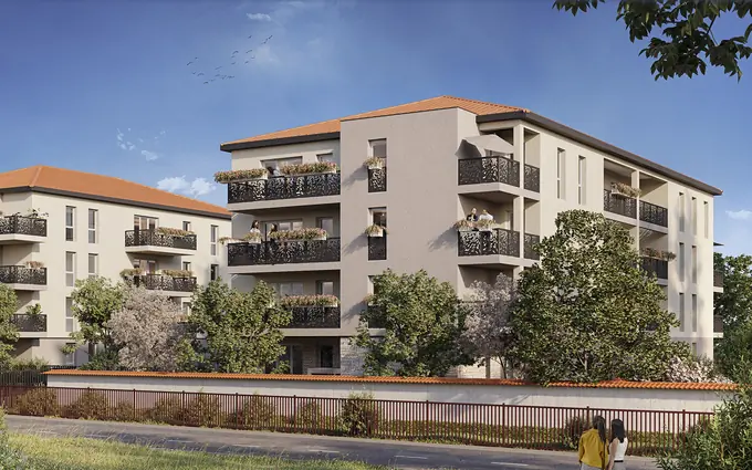 Programme immobilier neuf Le clos des amandiers à Jassans-Riottier