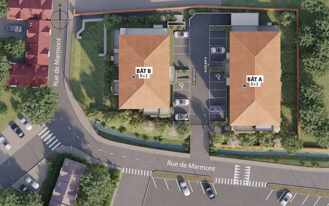 Programme immobilier neuf Le clos des amandiers à Jassans-Riottier