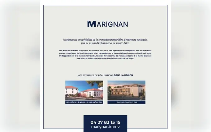 Programme immobilier neuf Le clos des amandiers à Jassans-Riottier