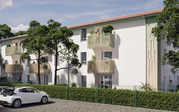 Programme immobilier neuf Saint-vincent-de-tyrosse à 6 min à pied de la gare à Saint-Vincent-de-Tyrosse