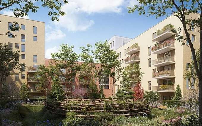 Programme immobilier neuf My work strasbourg à Strasbourg