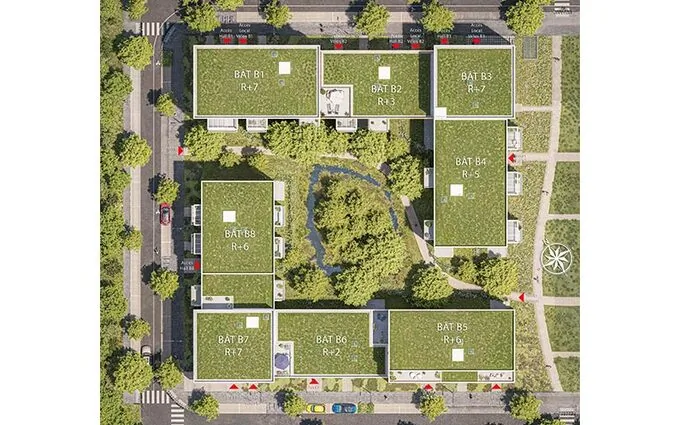 Programme immobilier neuf My work strasbourg à Strasbourg