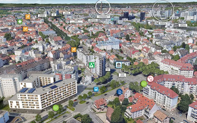 Programme immobilier neuf Student factory strasbourg neudorf à Strasbourg