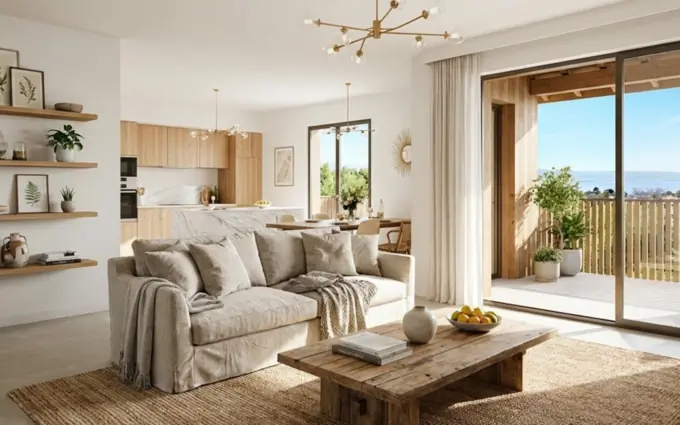 Programme immobilier neuf Anthy-sur-Léman à 800m du Lac Léman et de sa plage à Anthy-sur-Léman