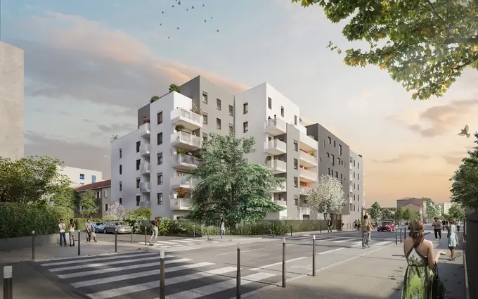 Programme immobilier neuf Dua - nouveau à villeurbanne à Villeurbanne