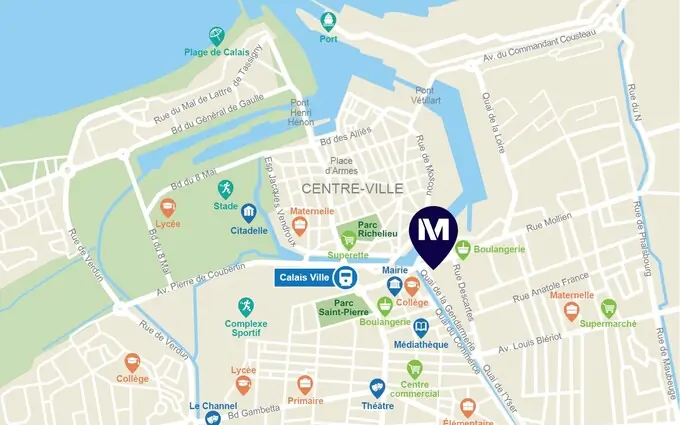 Programme immobilier neuf Le quai des six à Calais