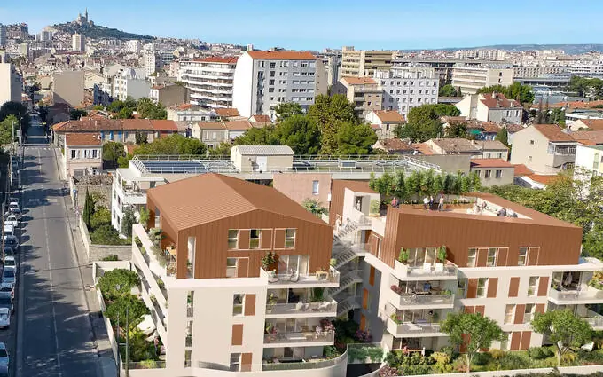 Programme immobilier neuf Marseille 10 proche de la faculté de la timone à Marseille 10ème