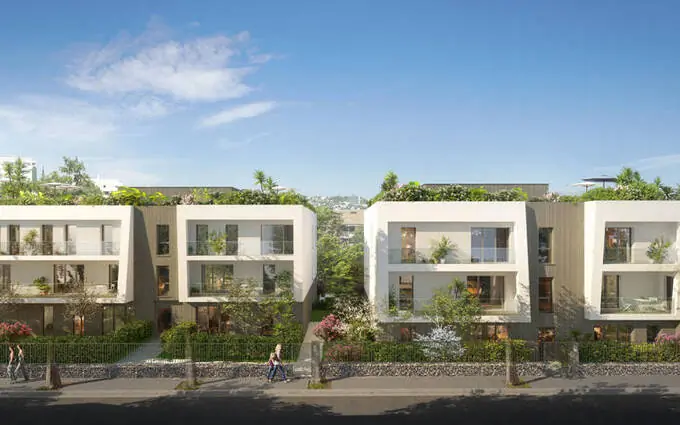 Programme immobilier neuf Marseille 8ème à 4 minutes à vélo de la plage à Marseille 8ème