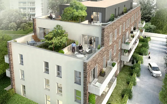 Programme immobilier neuf Mont-saint-aignan à proximité de la place colbert à Mont-Saint-Aignan