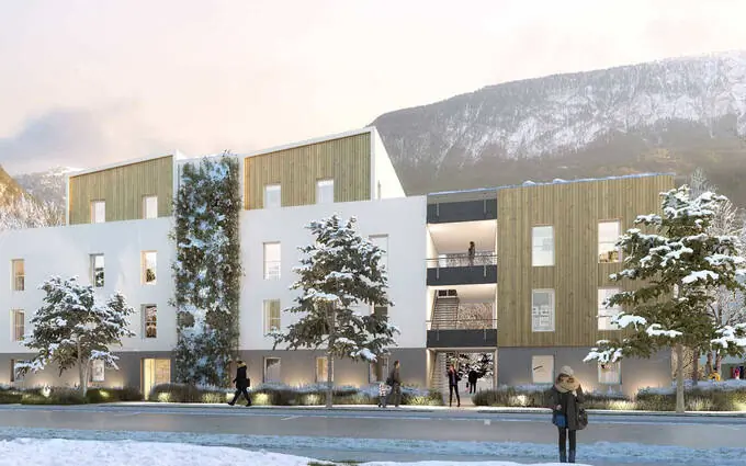 Programme immobilier neuf Marnaz avec vue dégagée sur les montagnes à Marnaz