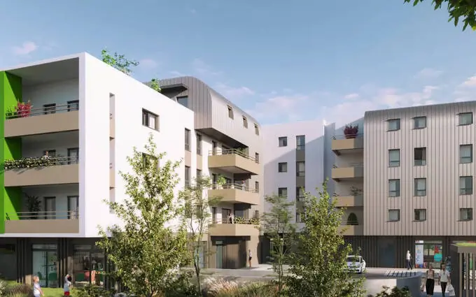 Programme immobilier neuf Alby-sur-chéran à 4 min à vélo du centre-ville à Alby-sur-Chéran