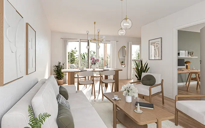 Programme immobilier neuf Les terrasses des 3 parcs à Coublevie