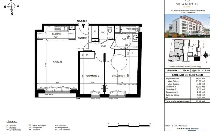 Programme immobilier neuf Villa muralis à Trappes