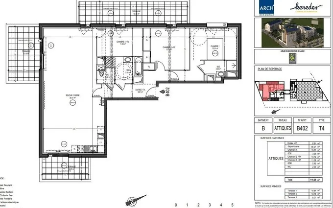 Programme immobilier neuf Les jardins du clos sotin à Vern-sur-Seiche