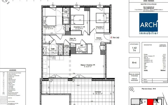Programme immobilier neuf Epicure à Rennes