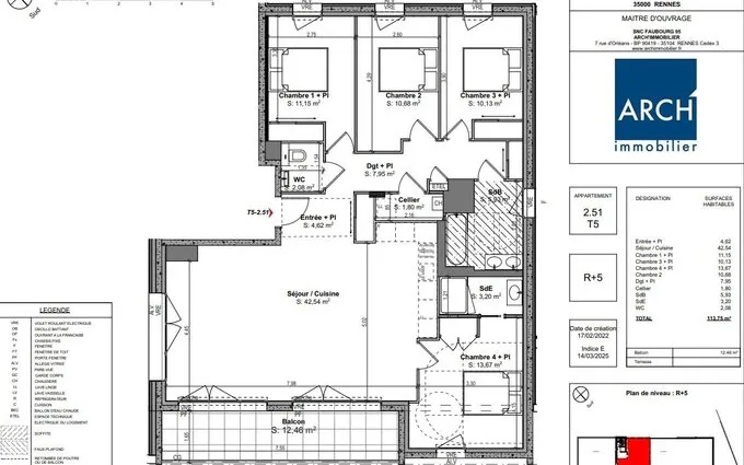 Programme immobilier neuf Epicure à Rennes