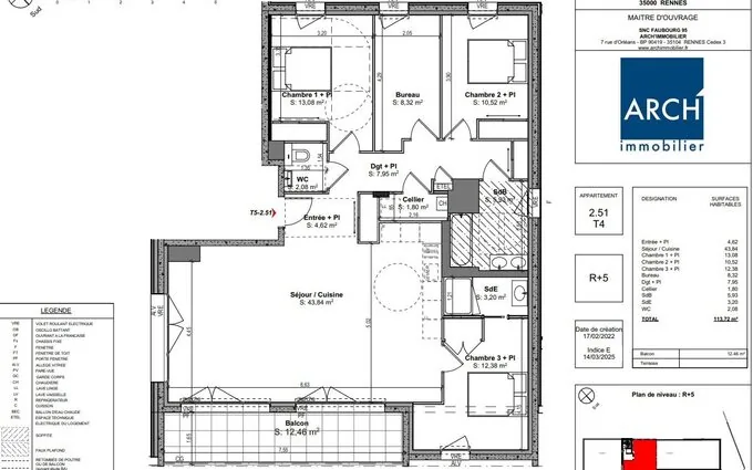 Programme immobilier neuf Epicure à Rennes