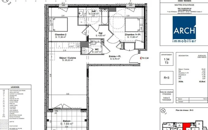 Programme immobilier neuf Epicure à Rennes