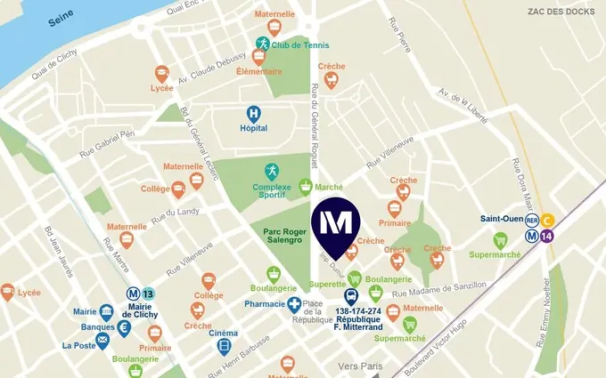 Programme immobilier neuf Impasse du Parc à Clichy
