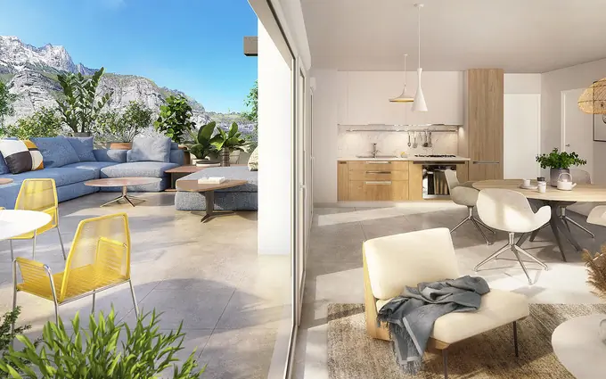 Programme immobilier neuf Crolles à 30 minutes de chambéry à Crolles