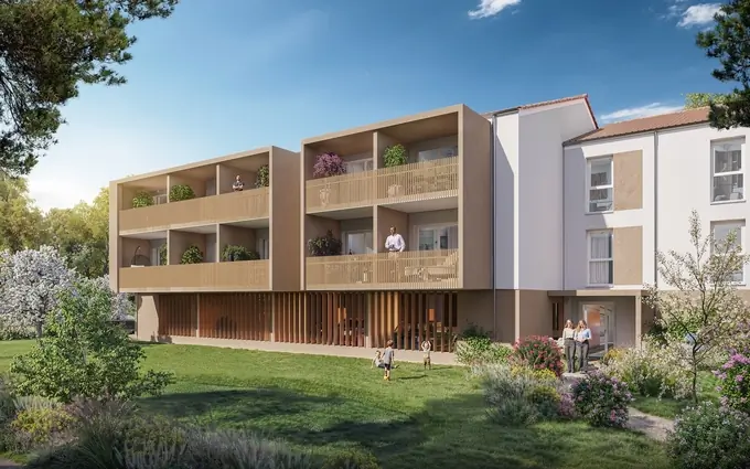 Programme immobilier neuf Connexion - phase 2 - t1 à Mont-de-Marsan (40000)