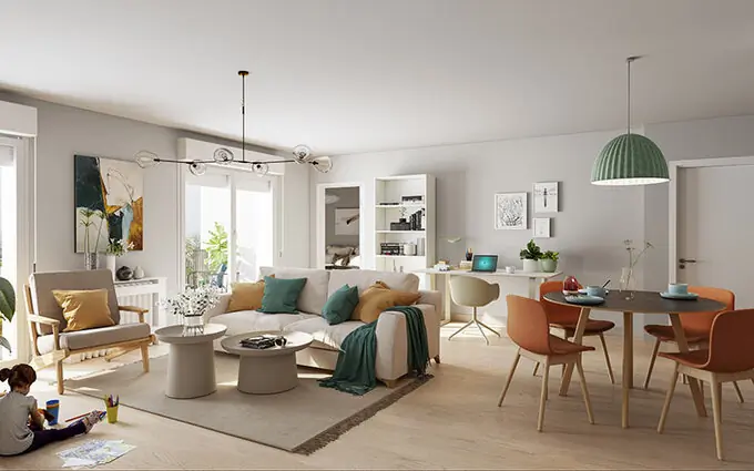 Programme immobilier neuf Jardin cézanne à Corbeil-Essonnes (91100)