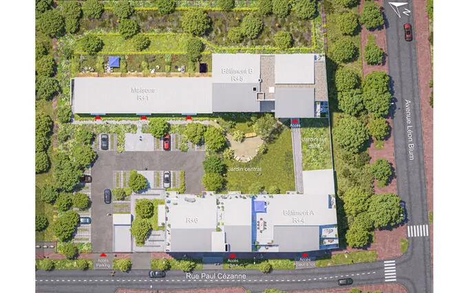 Programme immobilier neuf Jardin cézanne à Corbeil-Essonnes