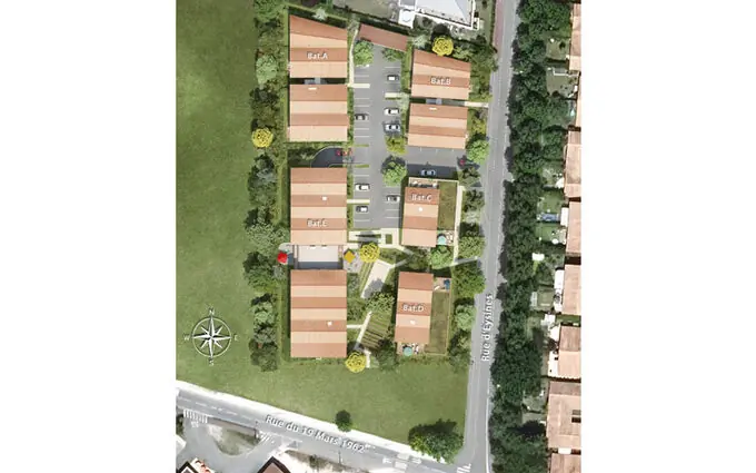 Programme immobilier neuf Les Allées de Capeyron à Mérignac