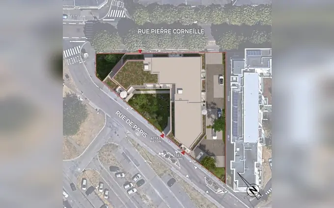 Programme immobilier neuf Louise sainte-martine à Sotteville-lès-Rouen