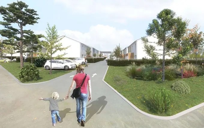 Programme immobilier neuf Cléon maisons neuves à deux pas du lac patin à Cléon